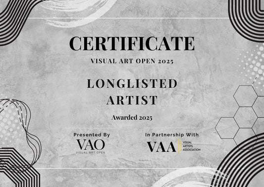 Ruta Puidokaite Longlisted for the 2025 Visual Arts Open (VAO) Award