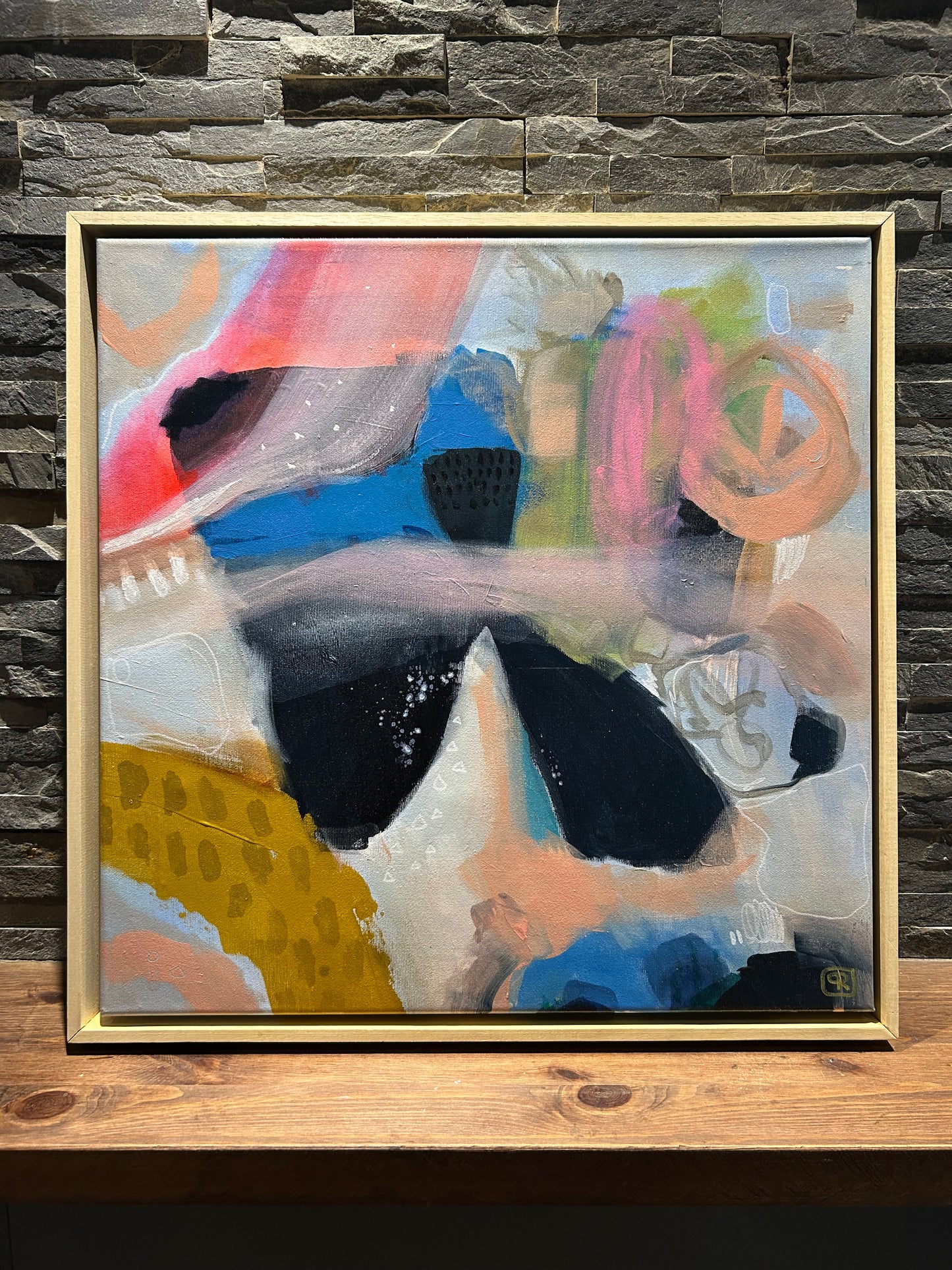 ‘Crossing Point’ Original Painting 50x50cm