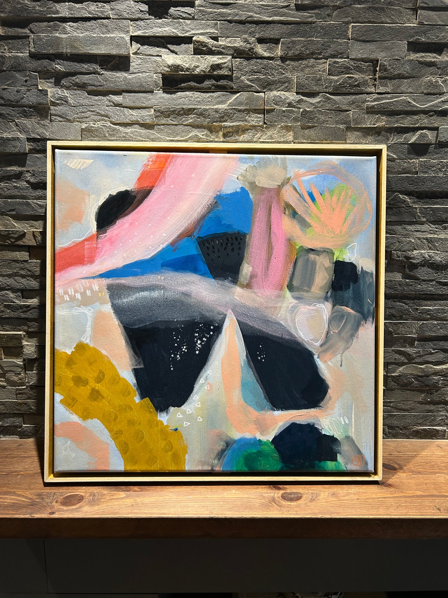 ‘Vantage Point’ Original Painting 50x50cm