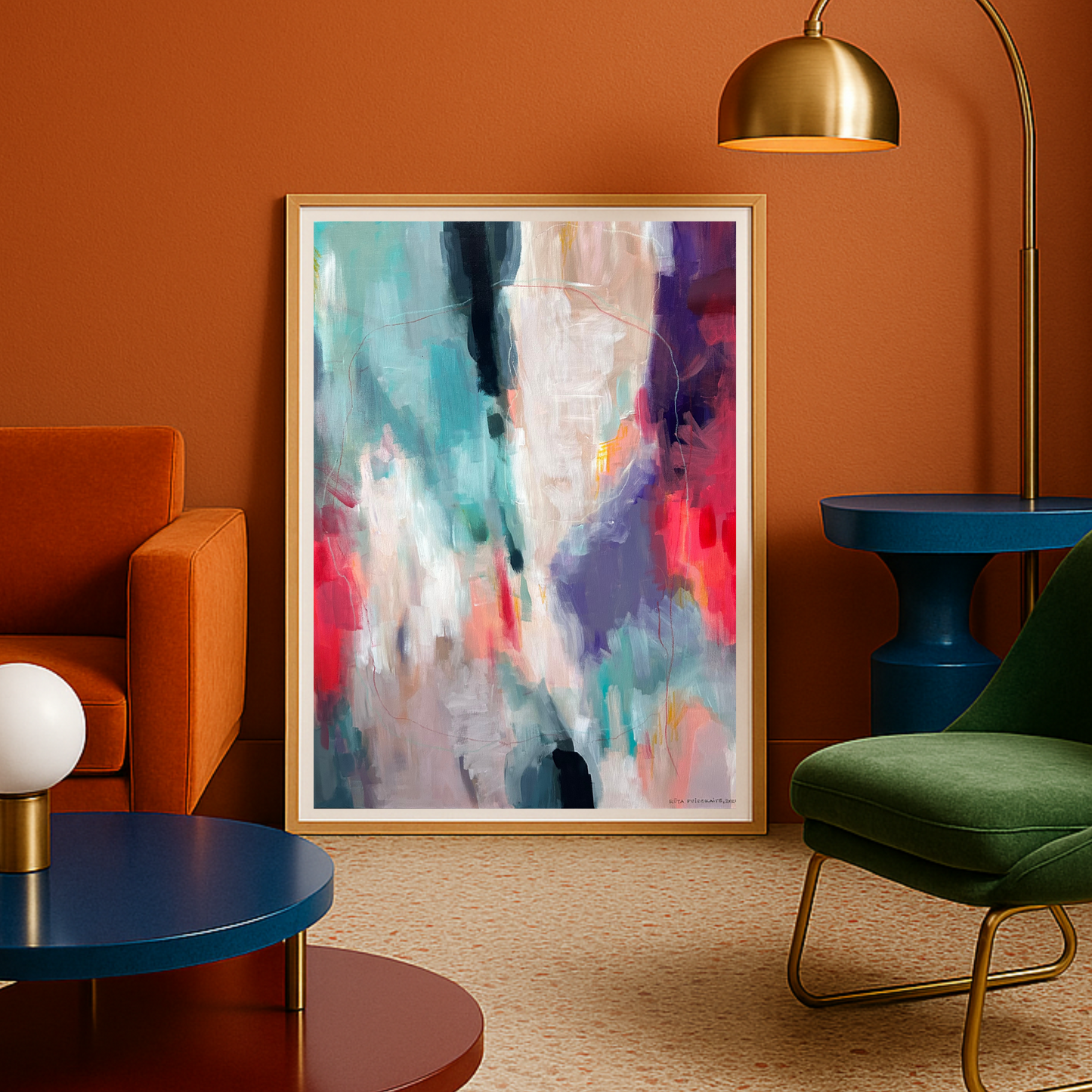 'Out of the Shadows' Original Painting